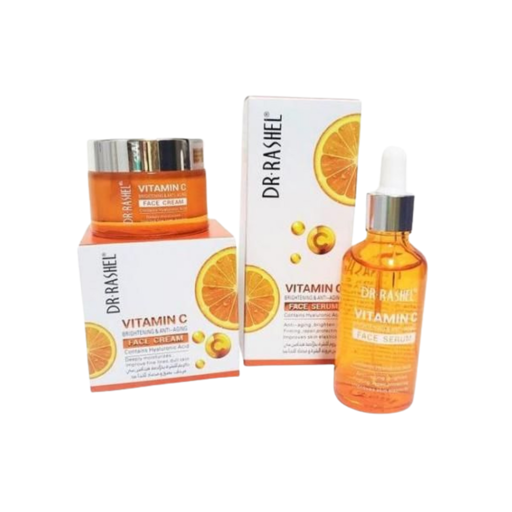 DR.RASHEL PROMO PACK WHITENING CREAM + FACE CREAM VITAMIN C