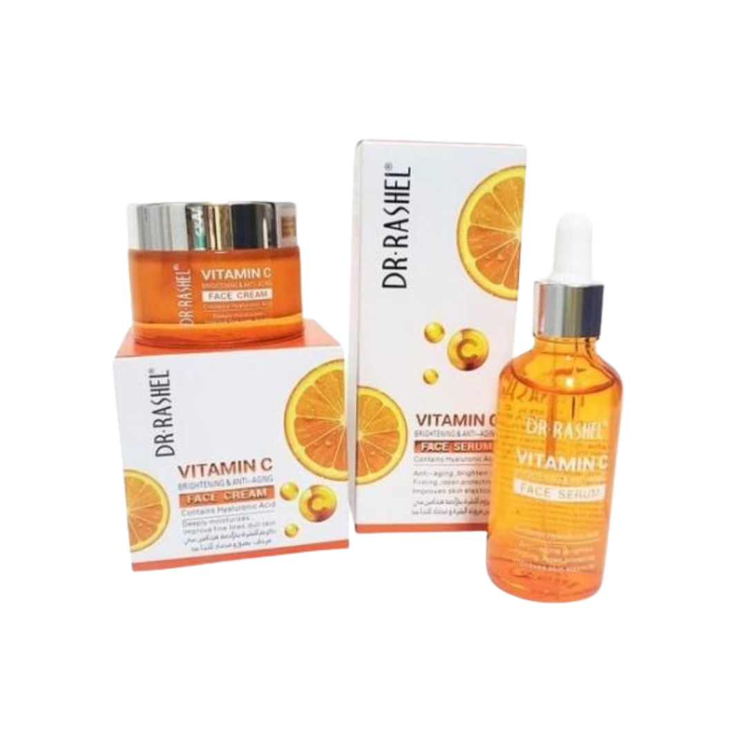 DR.RASHEL PROMO PACK WHITENING CREAM + FACE CREAM VITAMIN C