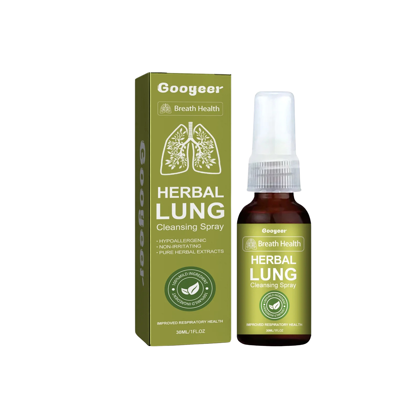 🌿 بخاخ تنظيف الرئتين بالأعشاب  BreathHealth 🌿